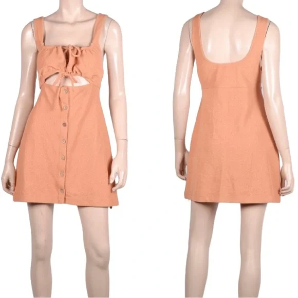 Free People NWOT Olivia Mini Dress S - Picture 12 of 12